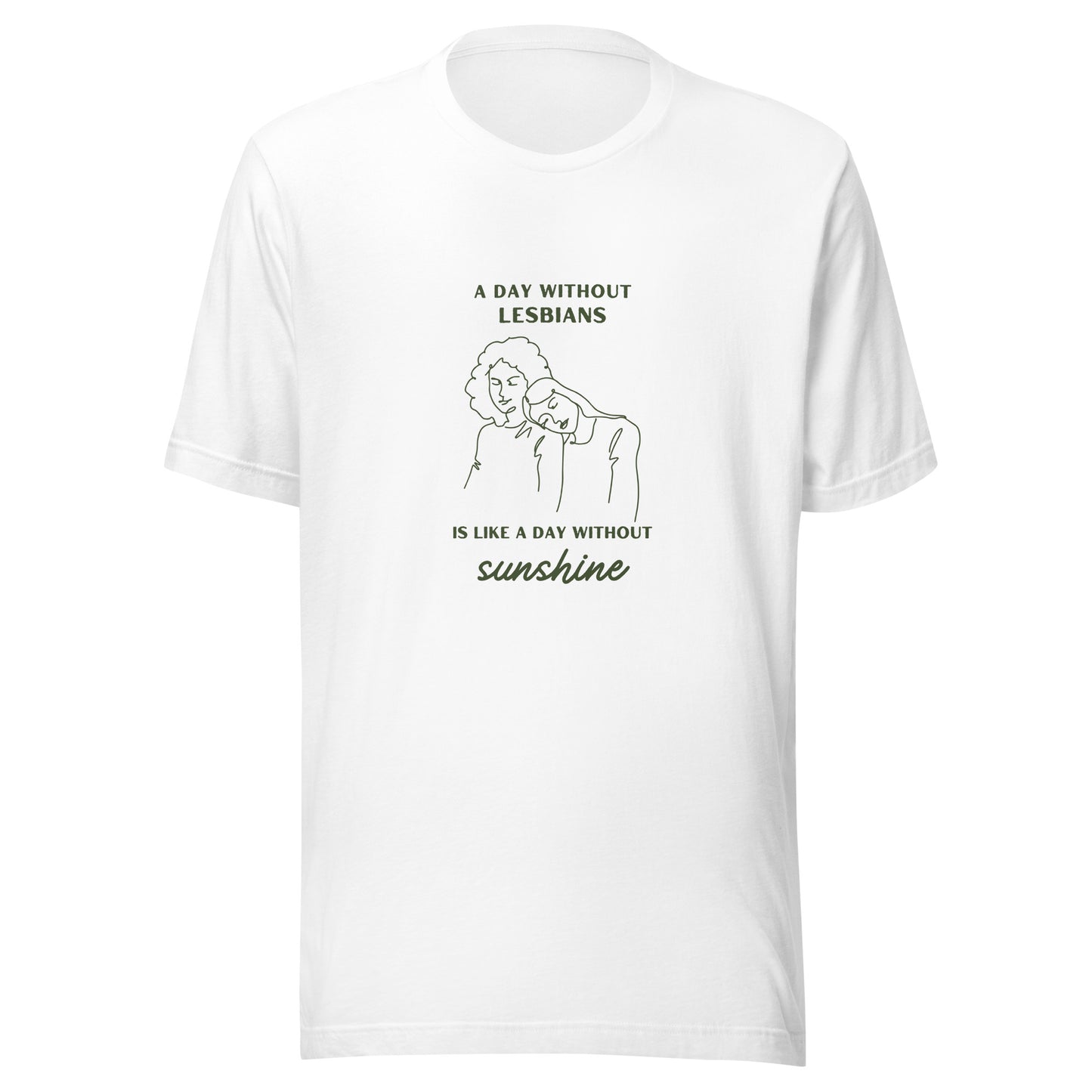 A Day Without Lesbians T-shirt