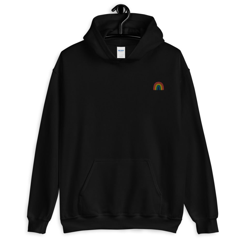 Rainbow Embroidered Hoodie