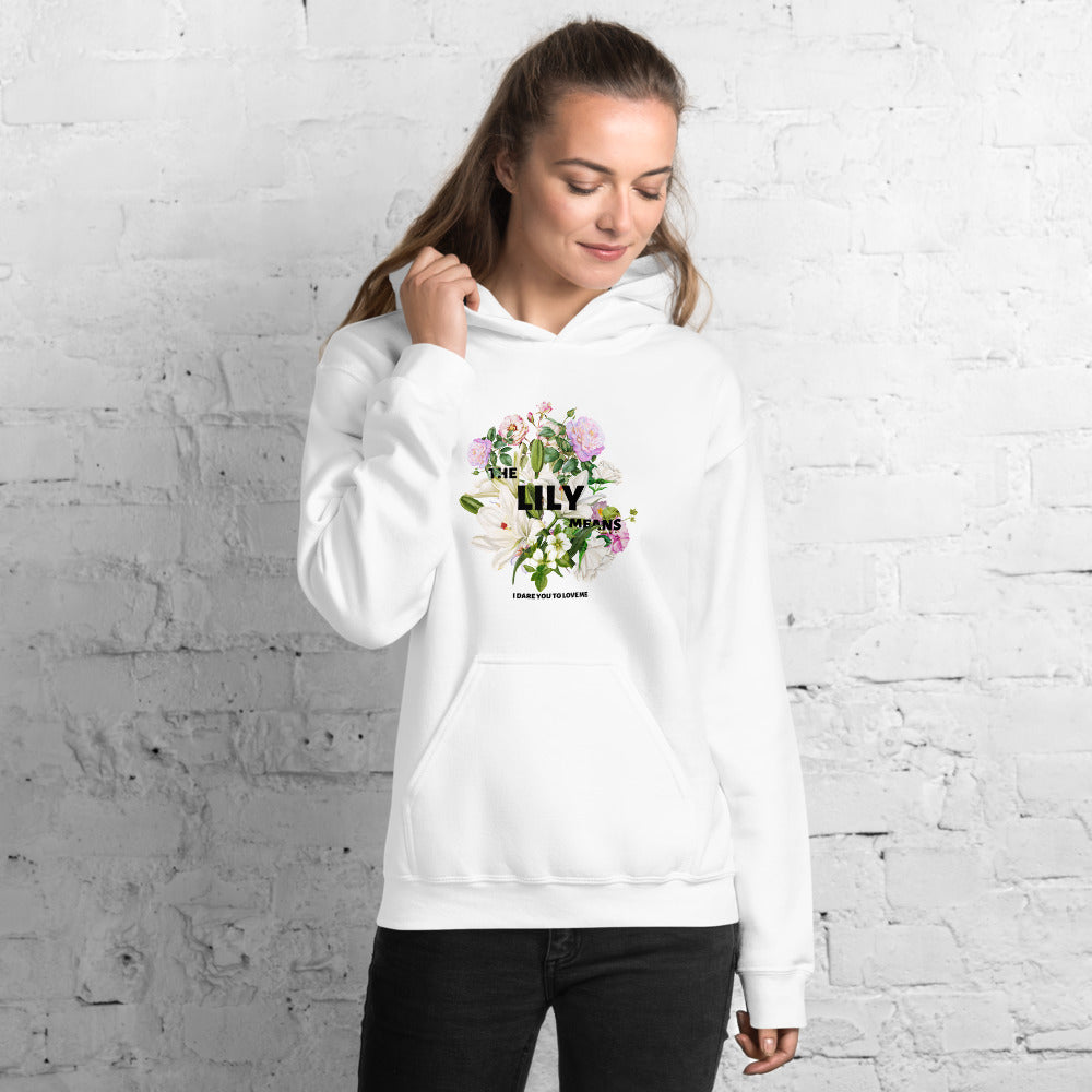 The Lily Means Floral Hoodie