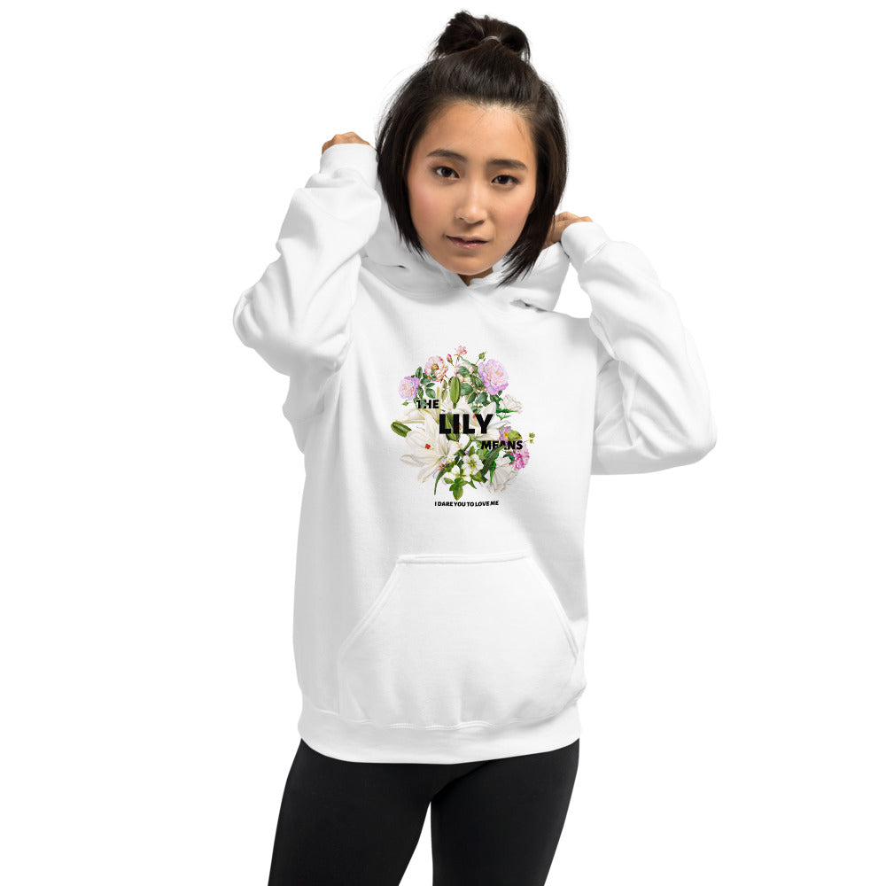 The Lily Means Floral Hoodie