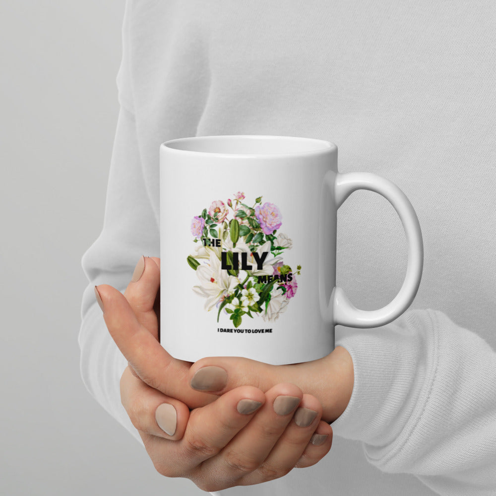 The Lily Means Floral Mug