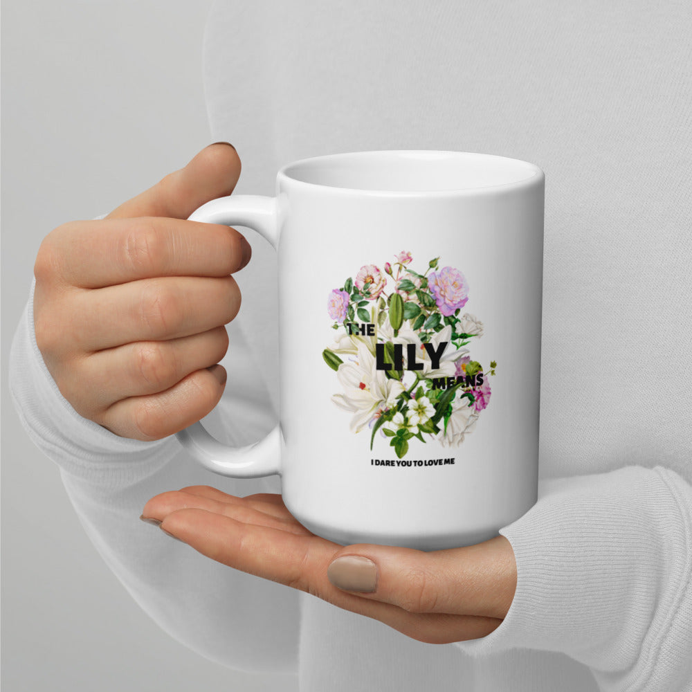 The Lily Means Floral Mug