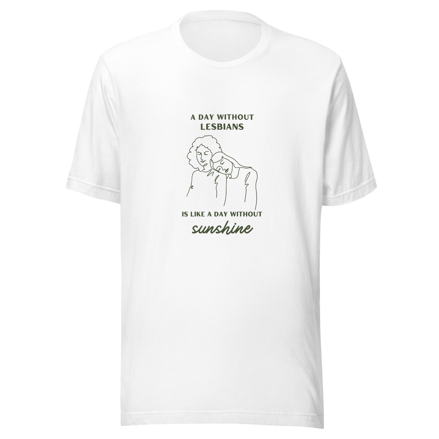 A Day Without Lesbians T-shirt