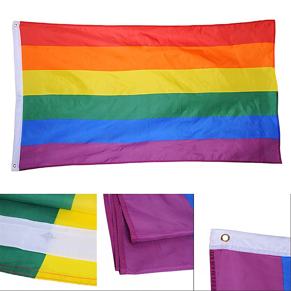LGBTQ+ Pride Flag (6-Stripes)