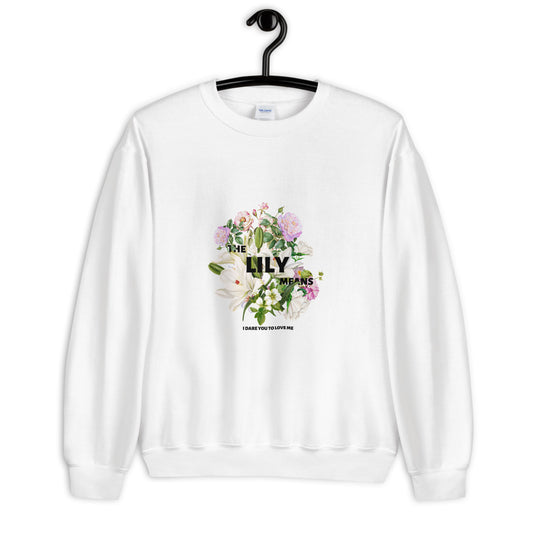 The Lily Means Floral Sweatshirt