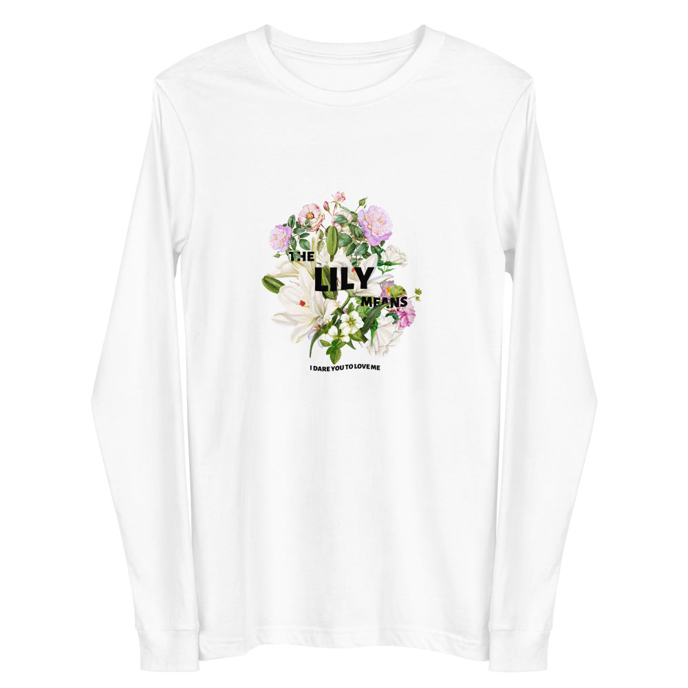 The Lily Means Floral Long Sleeve Tee