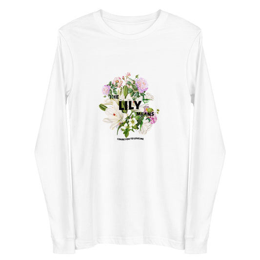 The Lily Means Floral Long Sleeve Tee